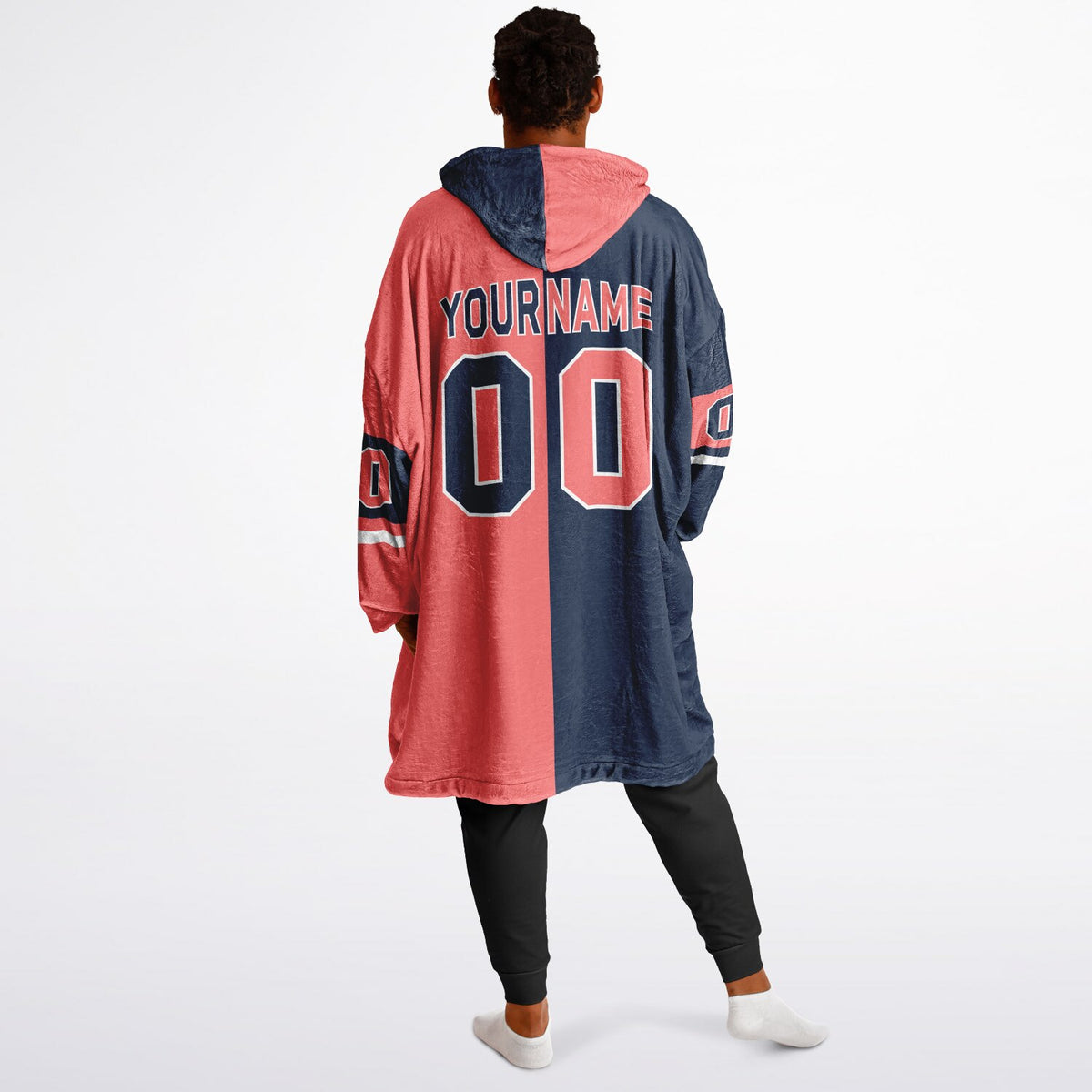 Navy Electric Coral White Halftime