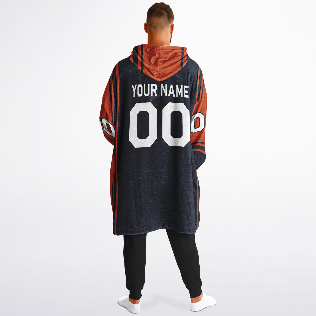 Navy/Orange Bold