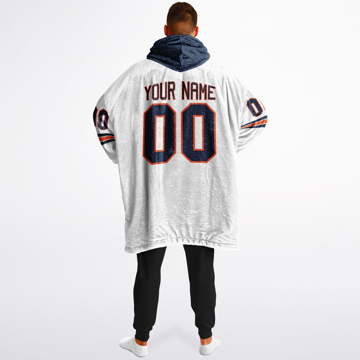 Orange/Navy/White Superfan Reversible