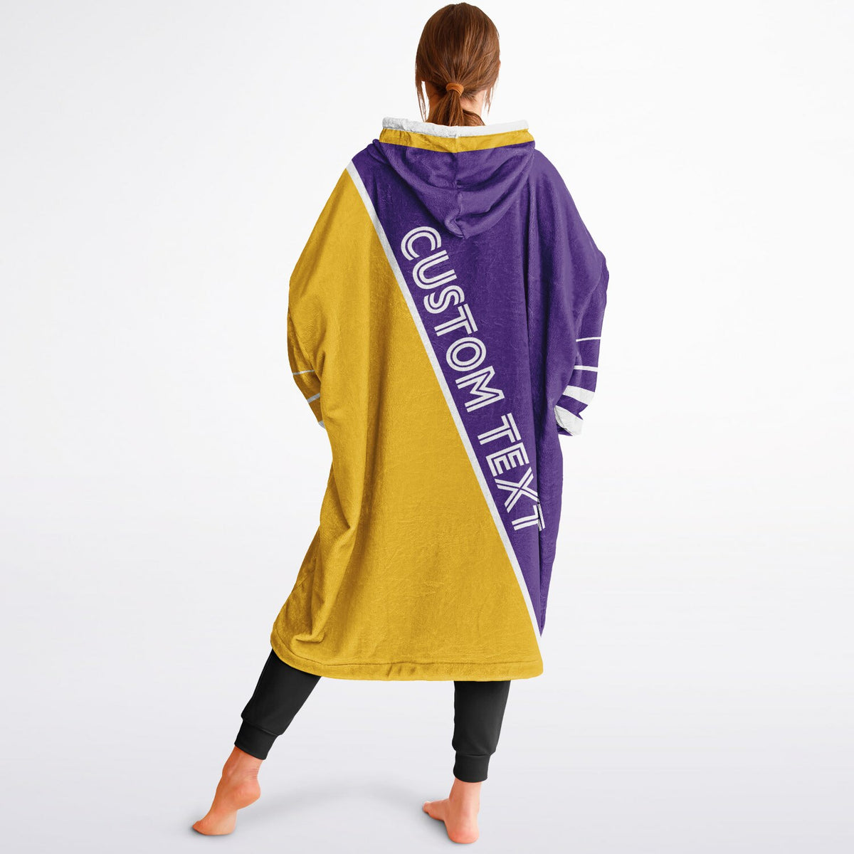 Purple Gold White Split Decision
