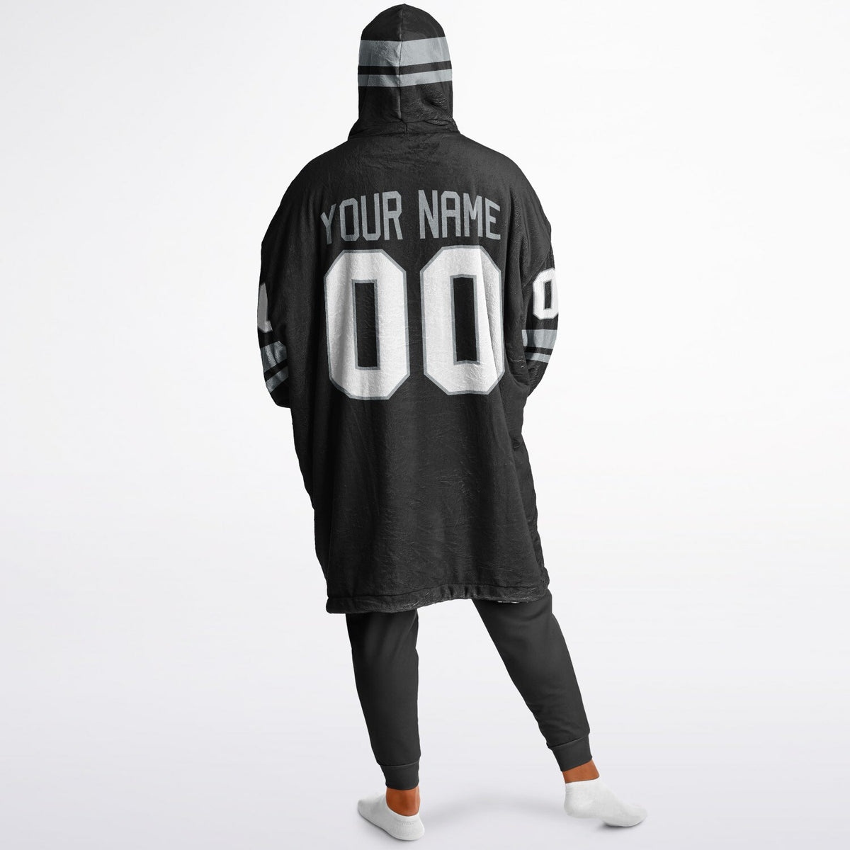 Black/Silver Superfan Reversible