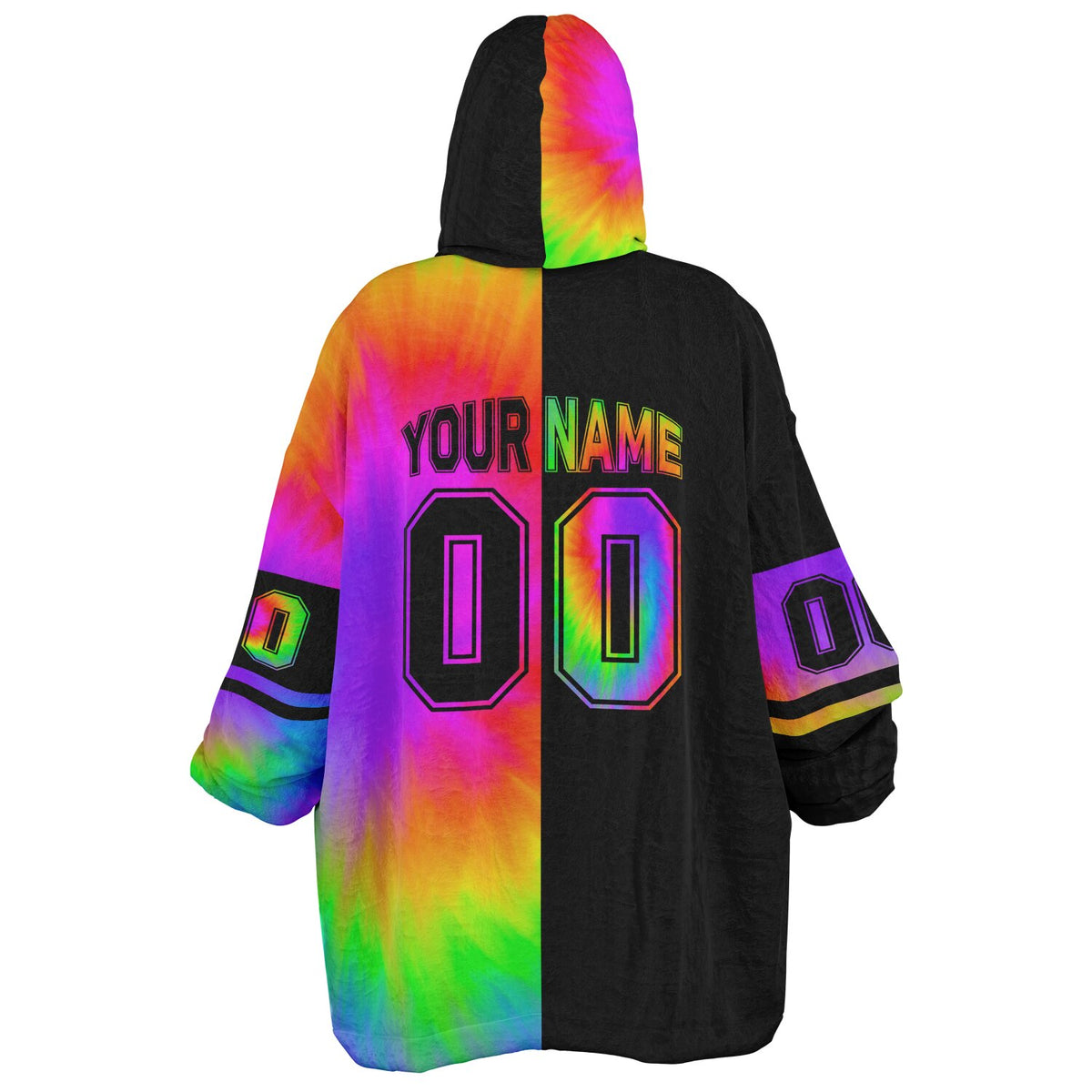 Tie Dye & Black Halftime