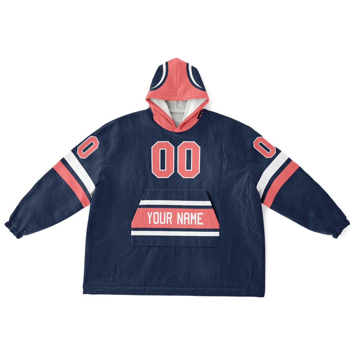 Navy Electric Coral White Kickoff