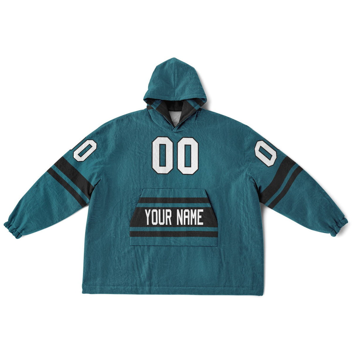 Teal/Black Superfan Reversible