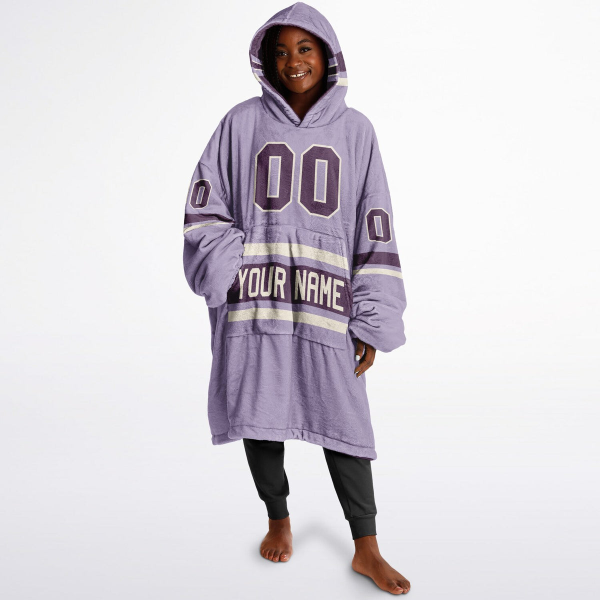 Lavender Cream Plum Superfan Reversible