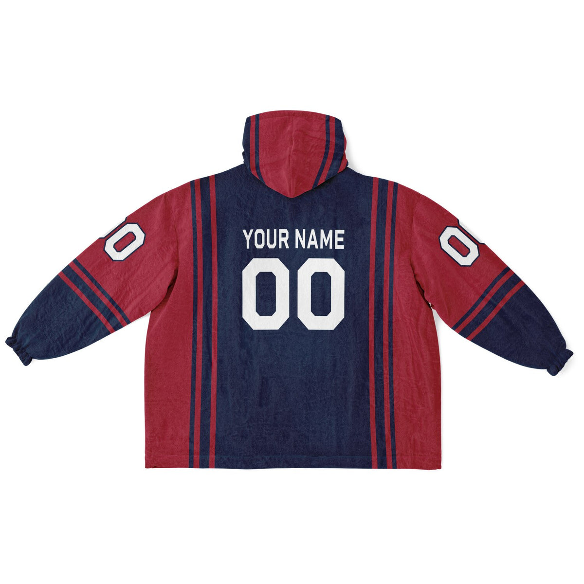Navy & Red Bold