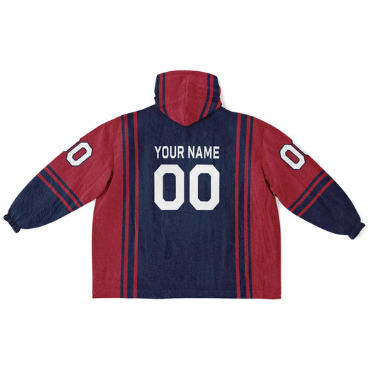 Navy & Red Bold