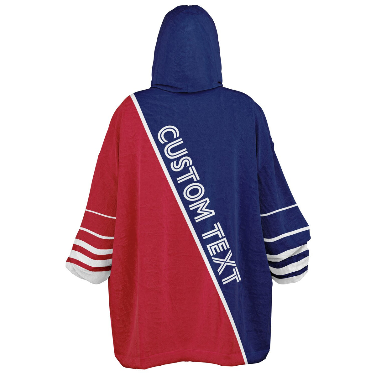 Dark Blue Red White Split Decision