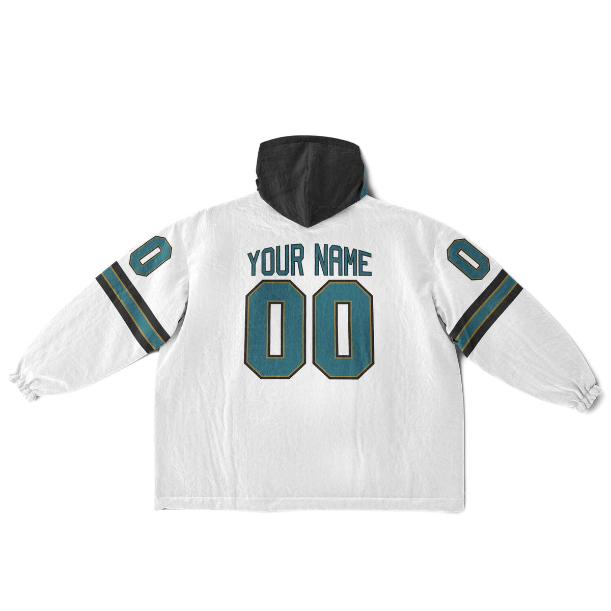 Teal/Black/Gold Superfan Reversible
