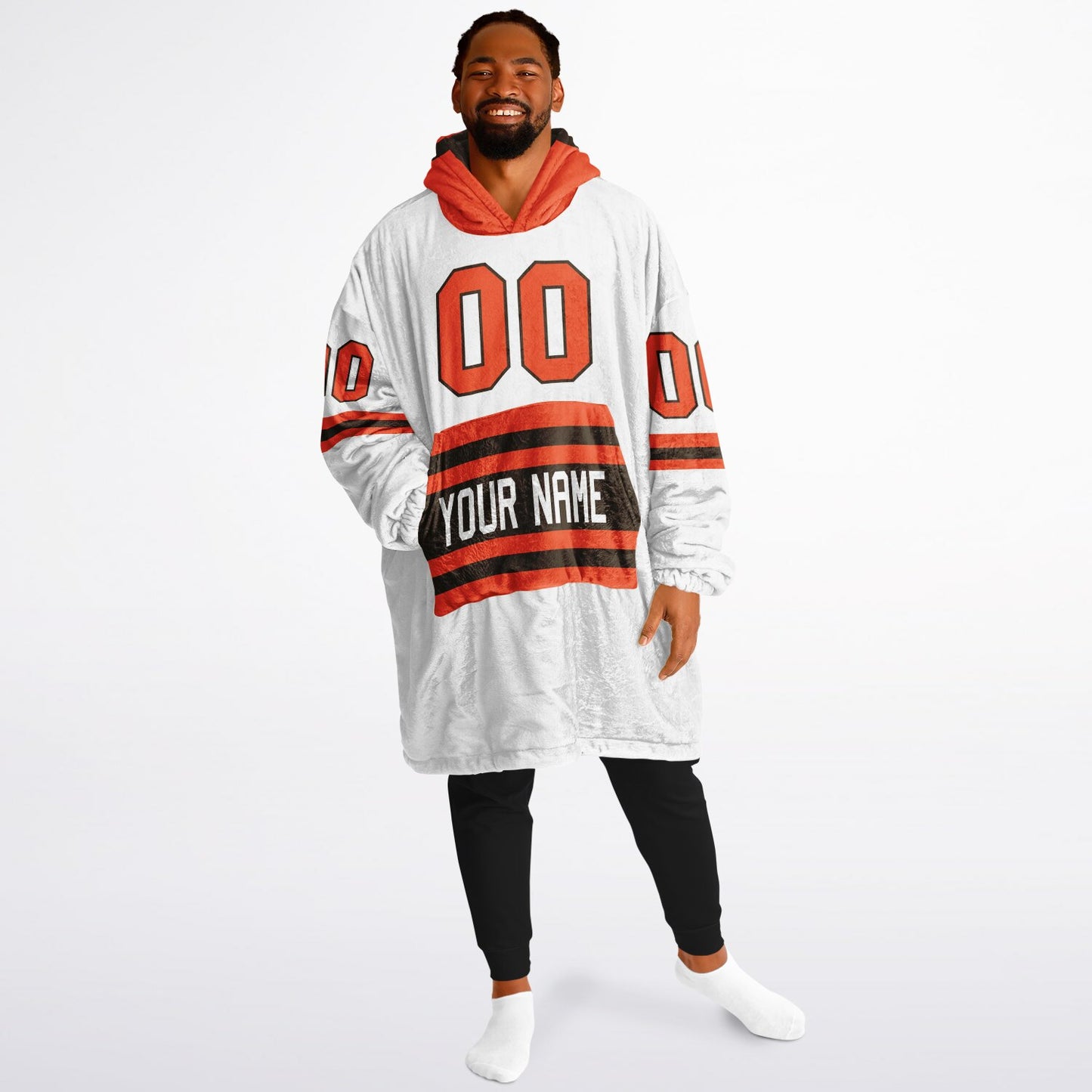 Brown/Orange Superfan Reversible