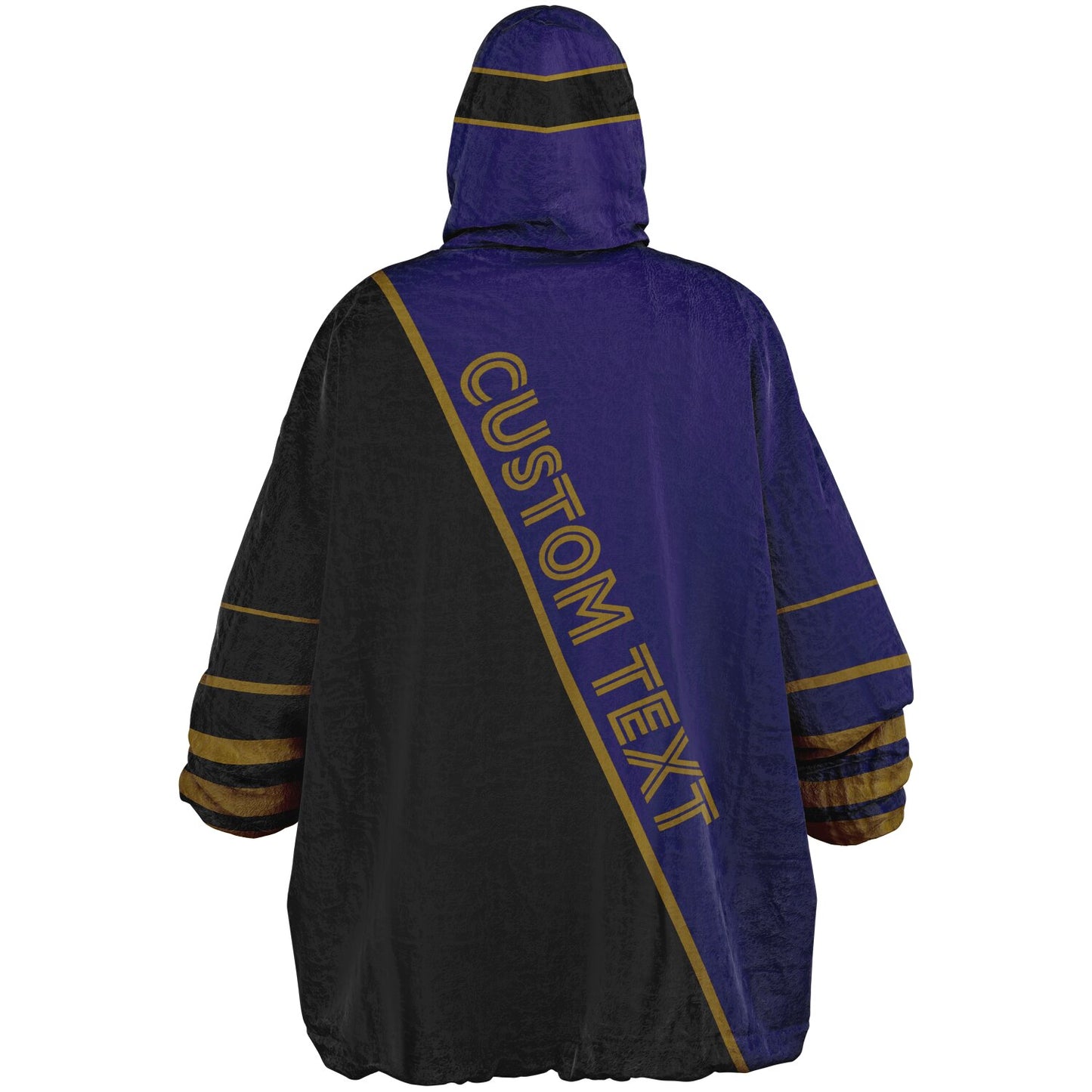 Purple/Black/Metallic Gold Everyday Reversible