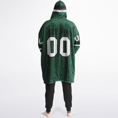 Green/Black/White Superfan Reversible