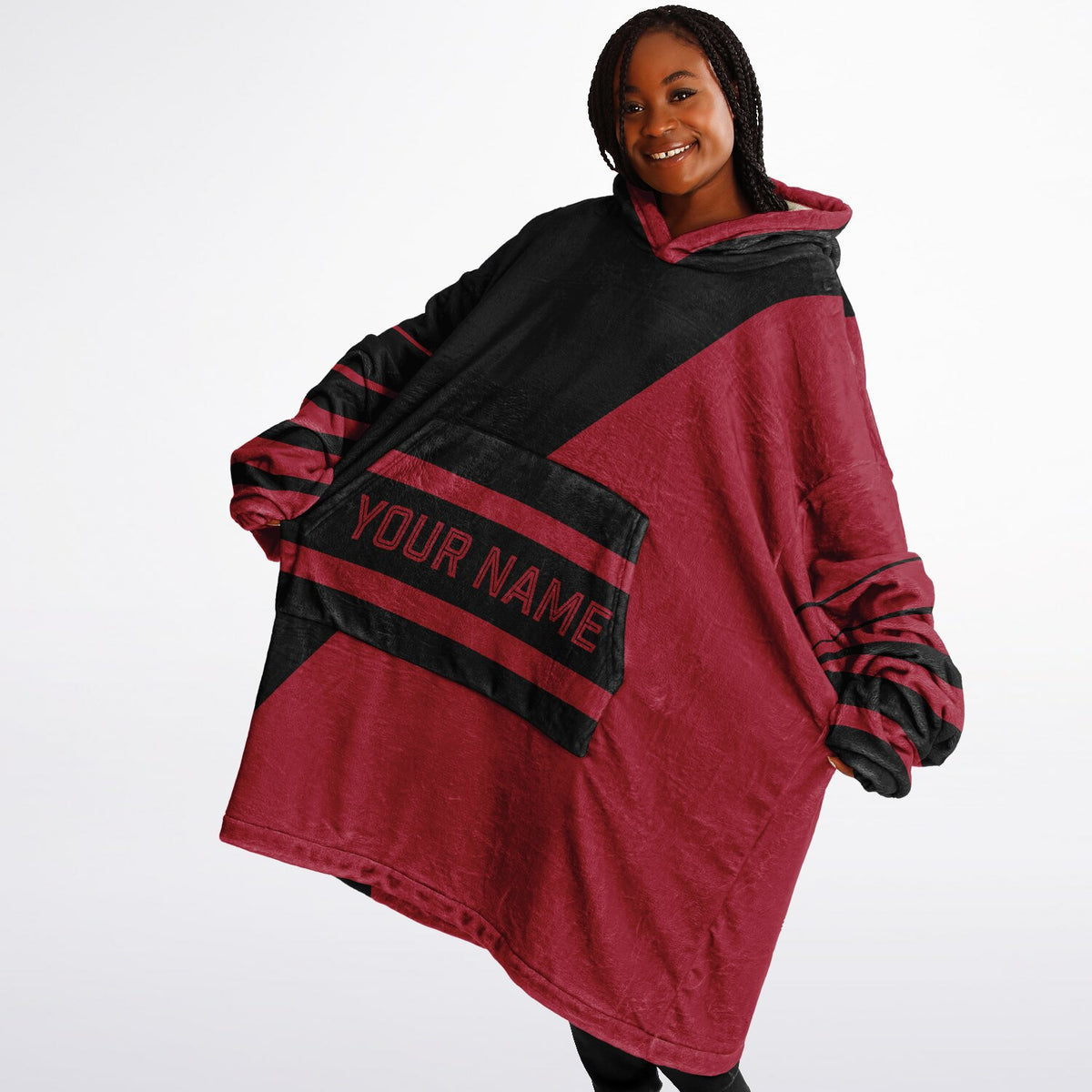 Black & Red Split Decision
