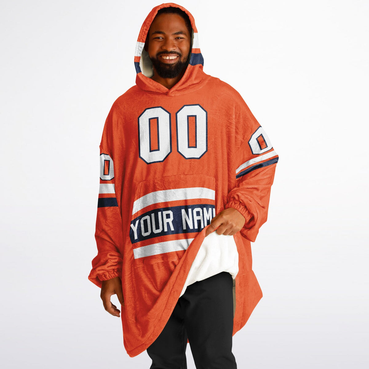 Orange Navy White Classic