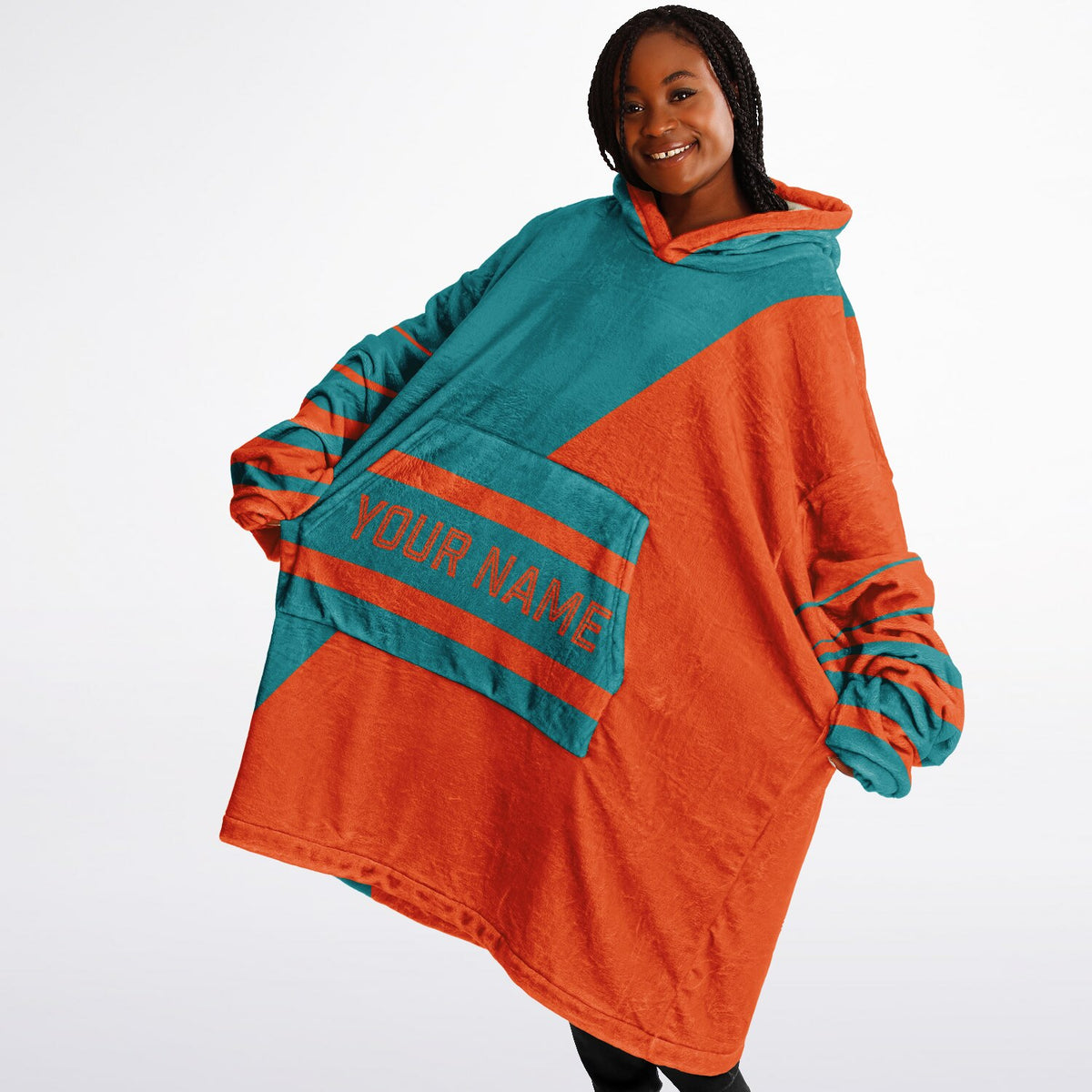 Teal & Orange Split Decision