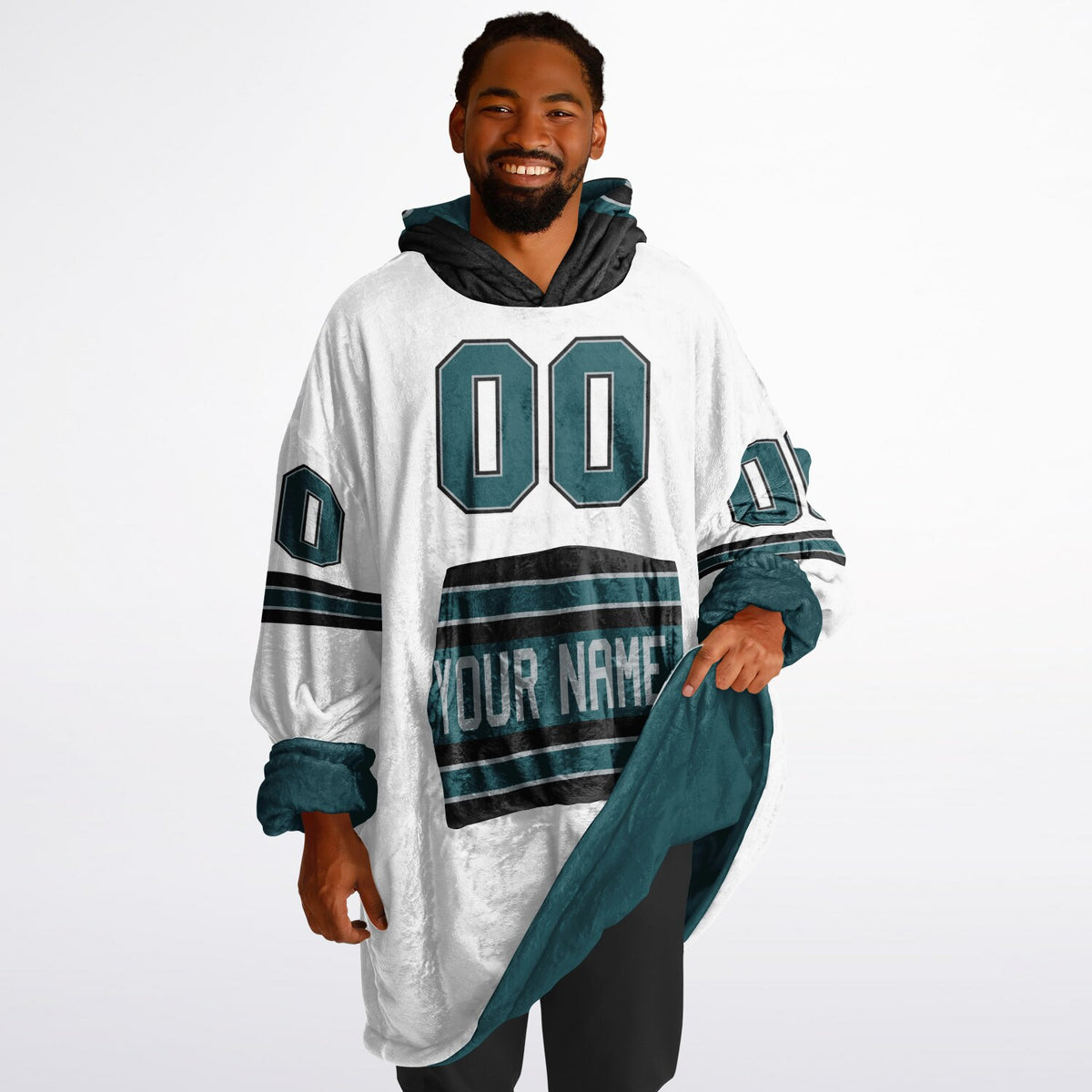 Deep Forest/Black/Silver Superfan Reversible