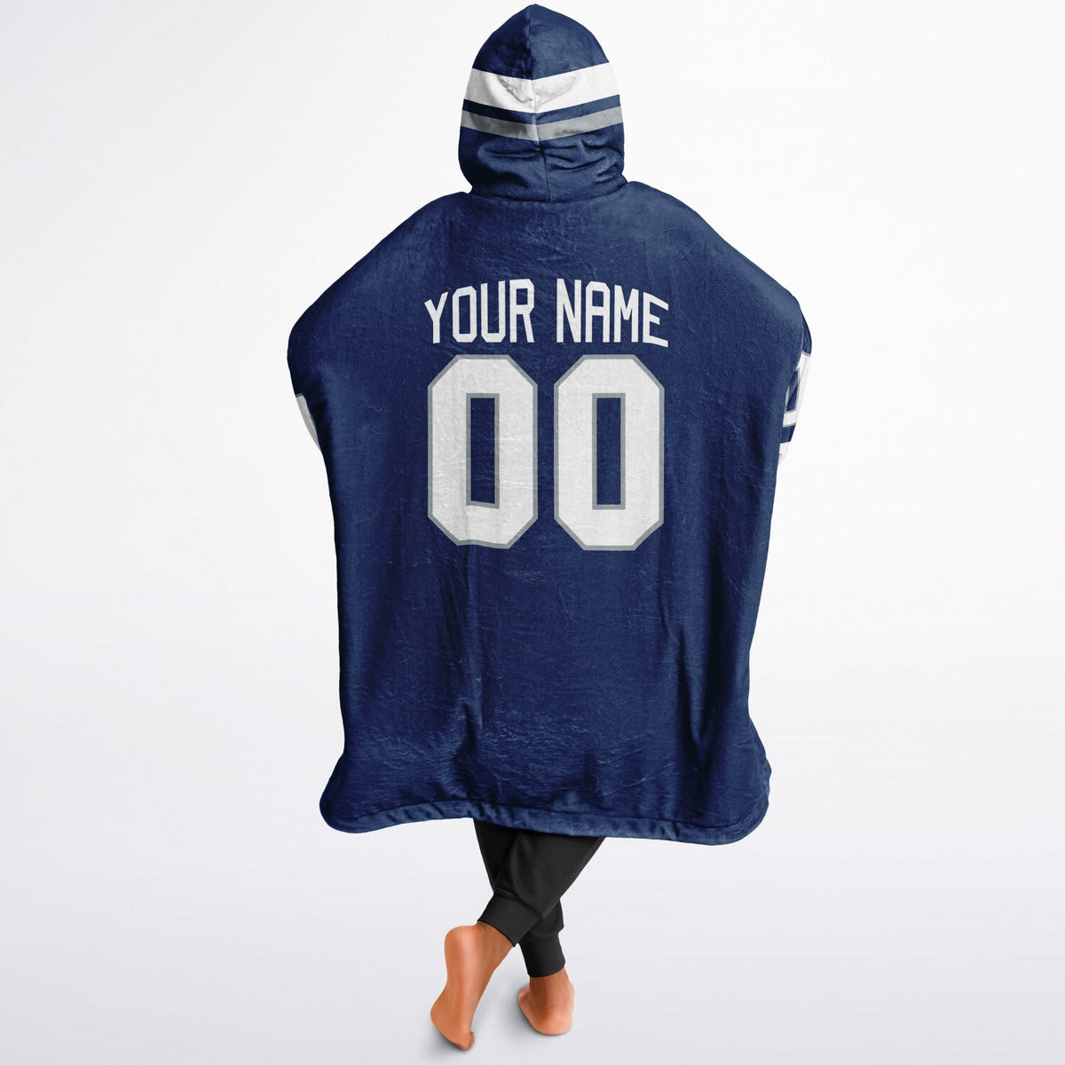 Blue/White/Gray Superfan Reversible