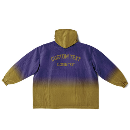 Purple/Metallic Gold Everyday Reversible