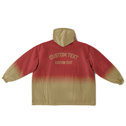 Red/Metallic Gold Everyday Reversible