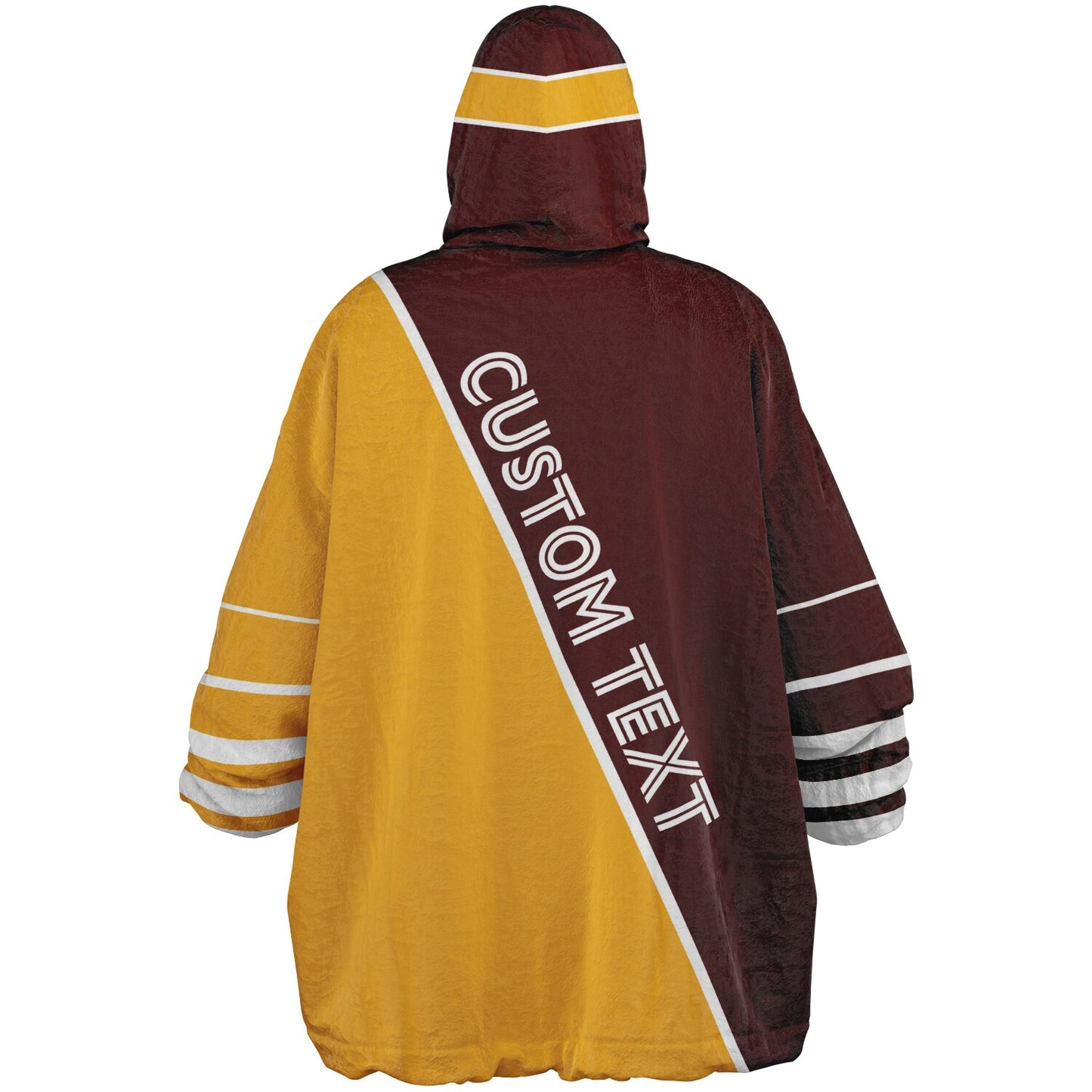 Burgundy/Gold/White Everyday Reversible