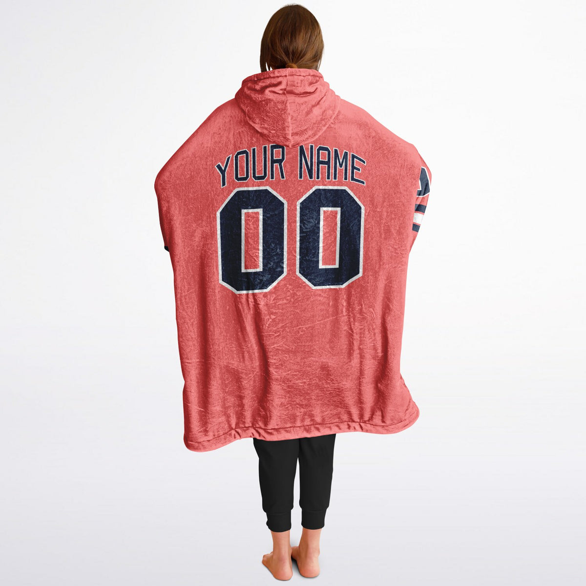 Navy Electric Coral White Superfan Reversible