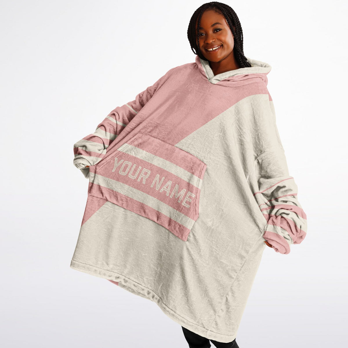 Blush Pink & Cream Split Decision