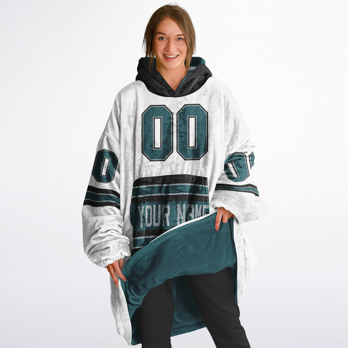 Deep Forest/Black/Silver Superfan Reversible