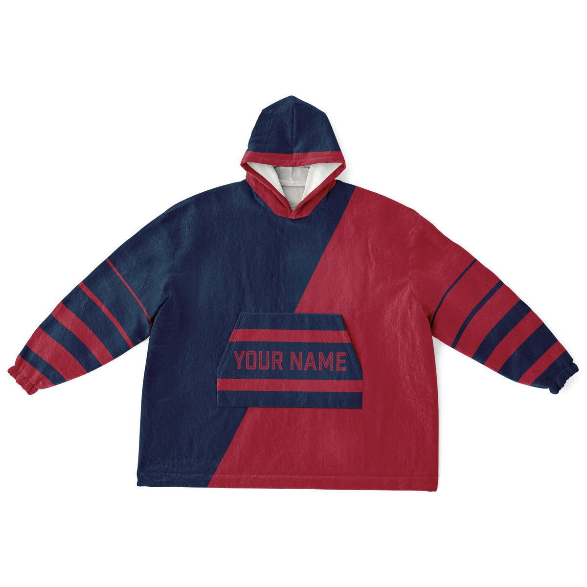Navy & Red Split Decision
