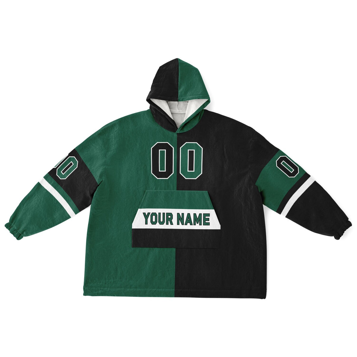Green/Black/White Halftime
