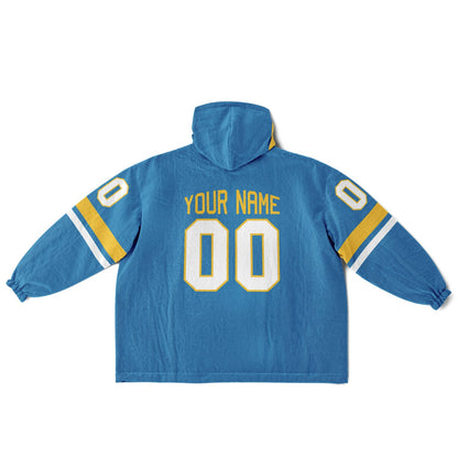 Blue/Gold/White Superfan Reversible