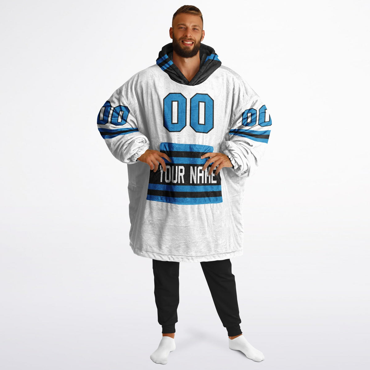 Black/Blue Superfan Reversible