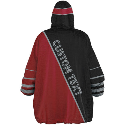 Black/Red/Silver Everyday Reversible