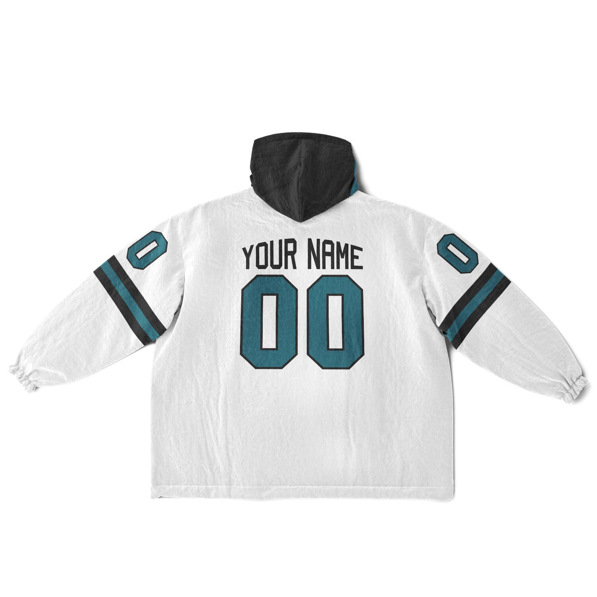 Teal/Black Superfan Reversible