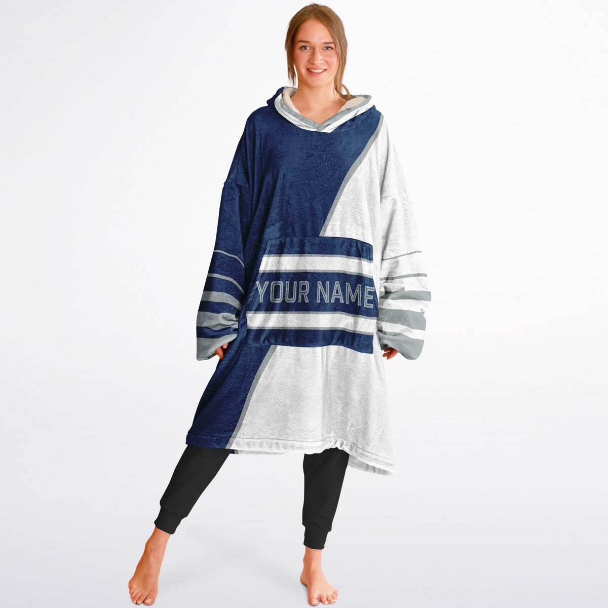 Blue White Gray Split Decision