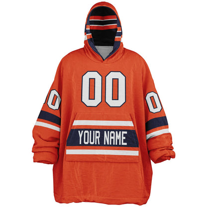 Orange/Navy/White Superfan Reversible