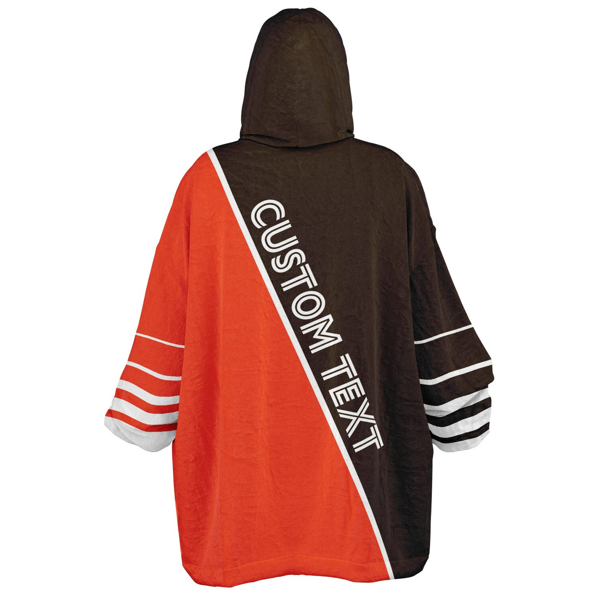 Brown Orange White Split Decision