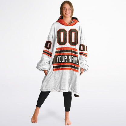 Brown/Orange/White Superfan Reversible