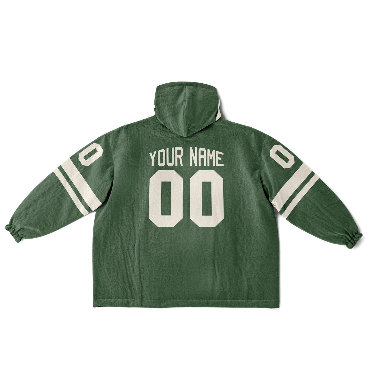 Forest Green & Cream Superfan Reversible