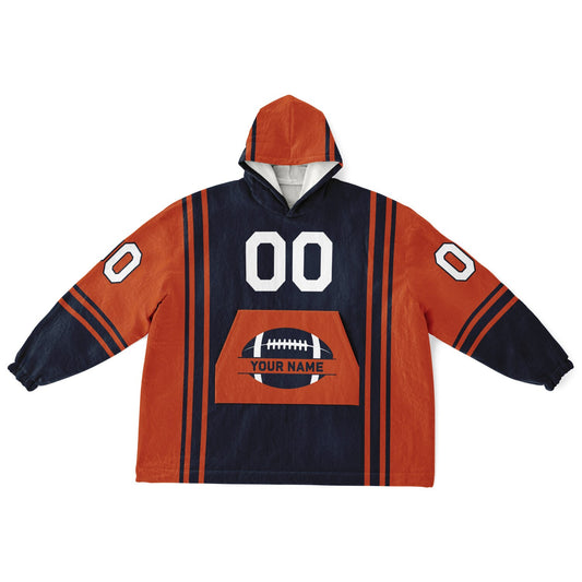 Navy/Orange Bold
