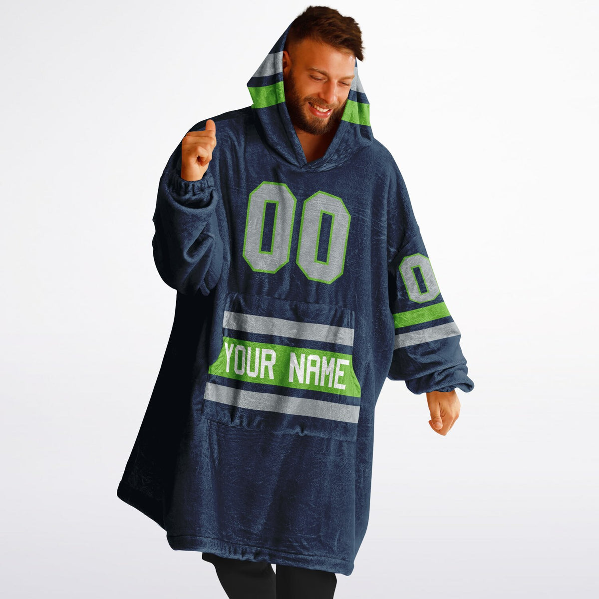Navy Green Gray Classic