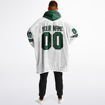 Green/Black/White Superfan Reversible