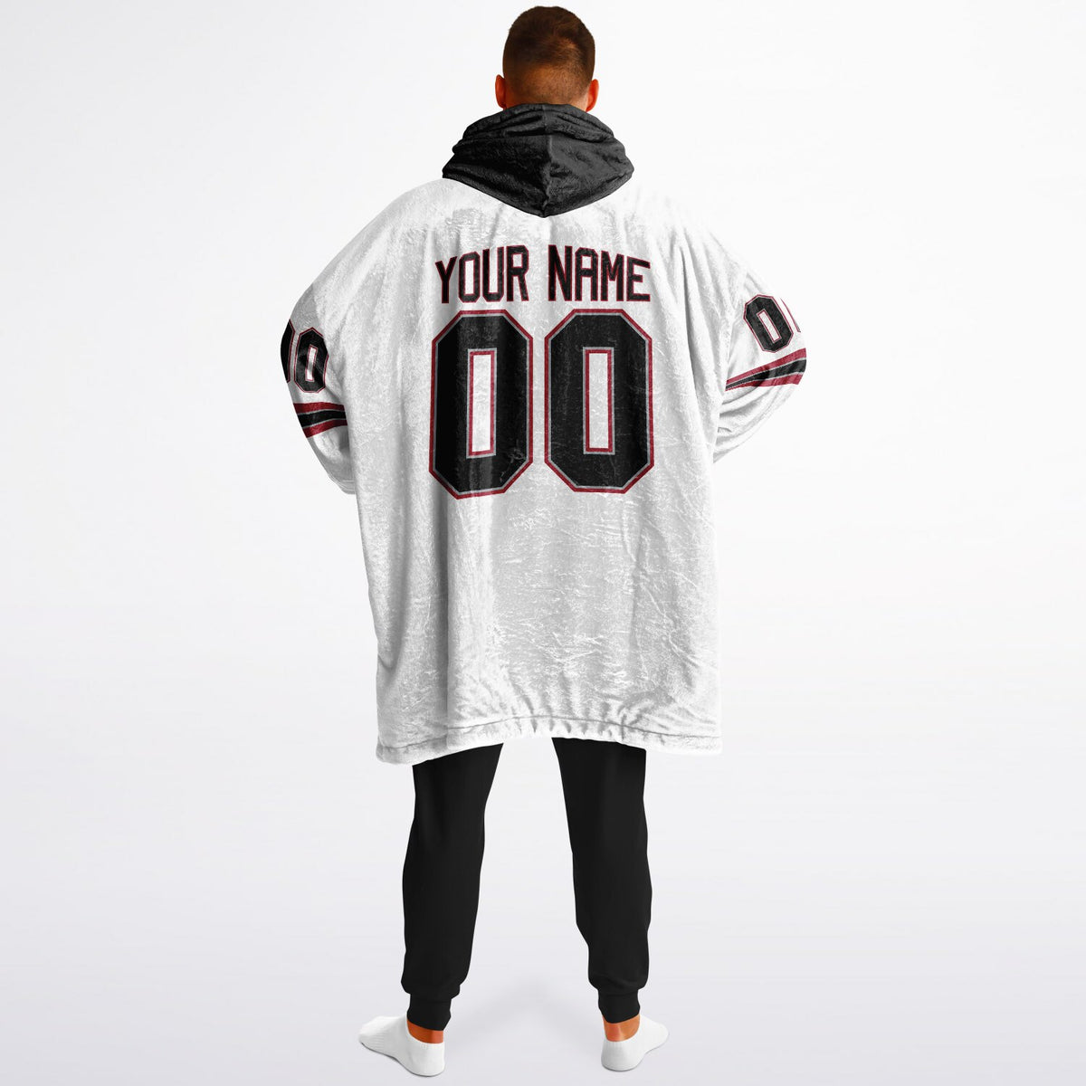 Black/Red/Silver Superfan Reversible