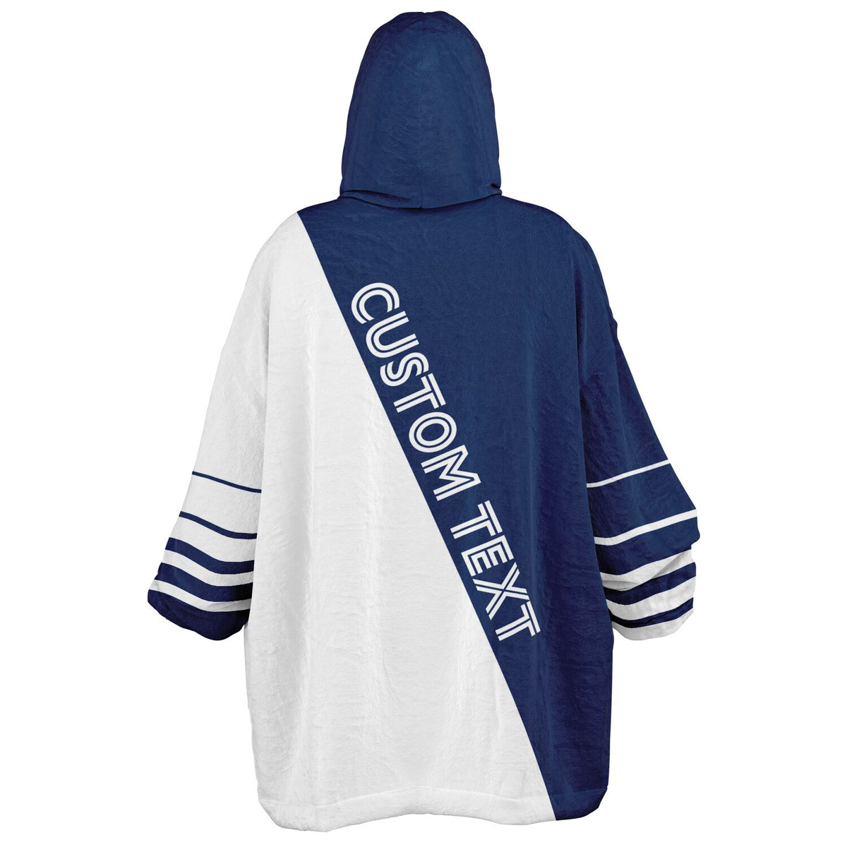 Blue & White Split Decision