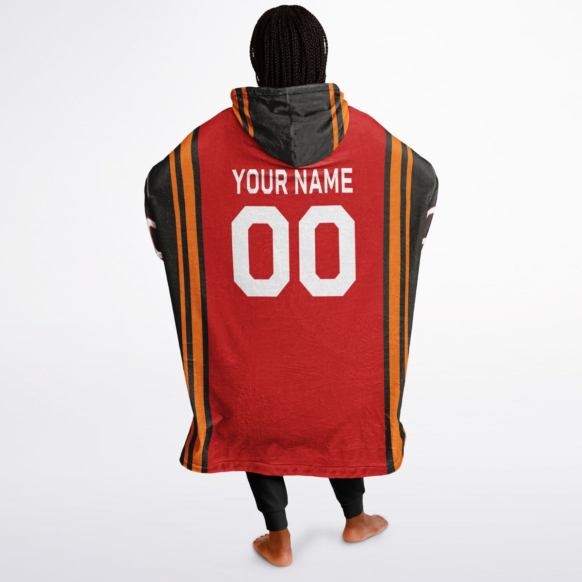 Red/Pewter/Orange Bold