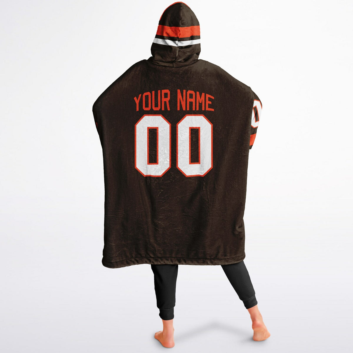 Brown/Orange/White Superfan Reversible