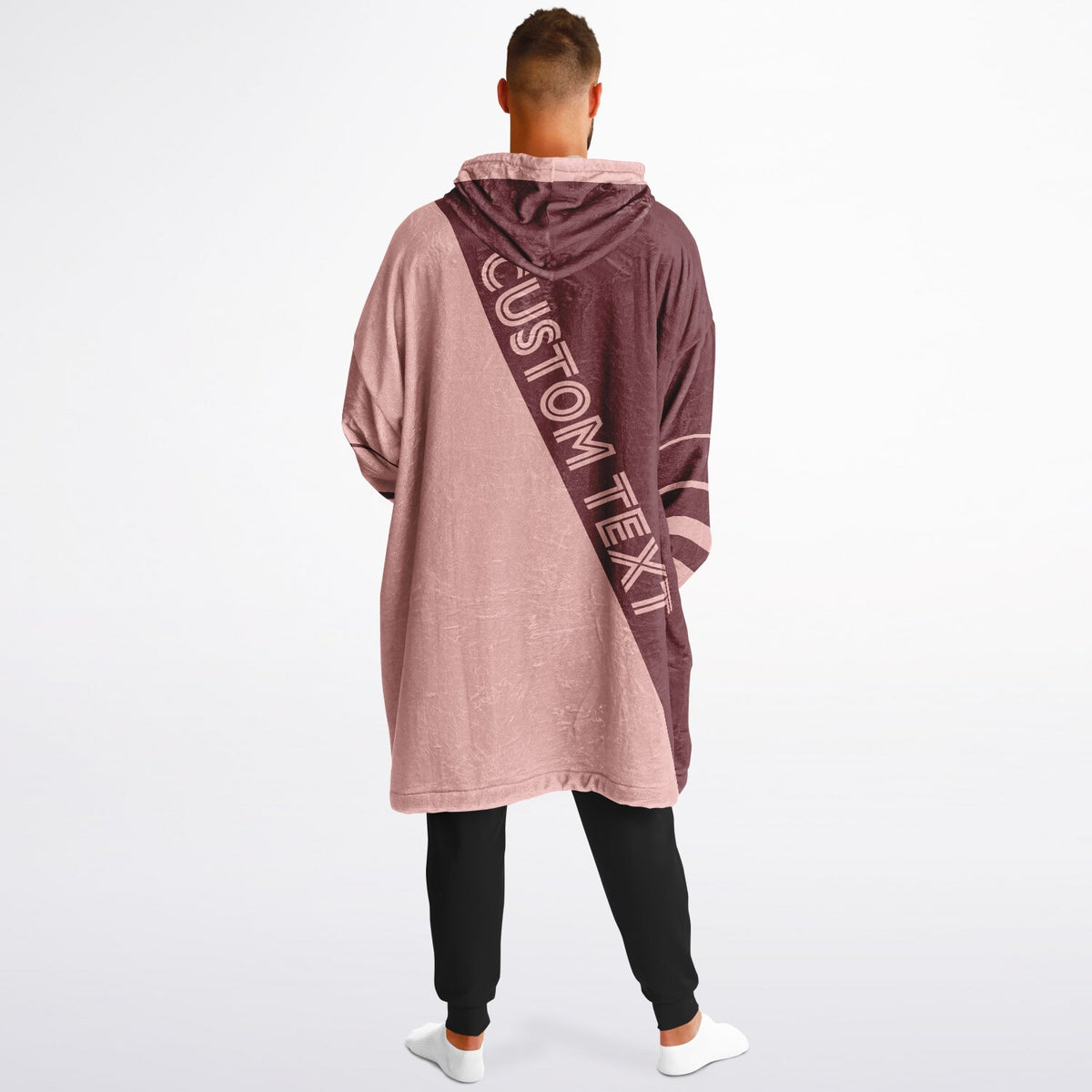 Burgundy & Blush Pink Split Decision