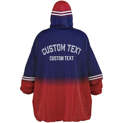 Dark Blue/Red/White Everyday Reversible