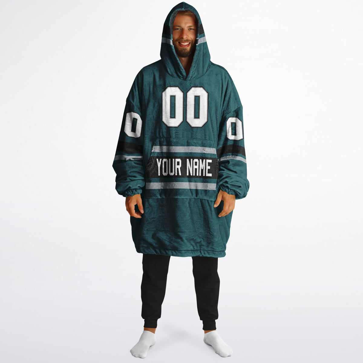 Deep Forest/Black/Silver Superfan Reversible