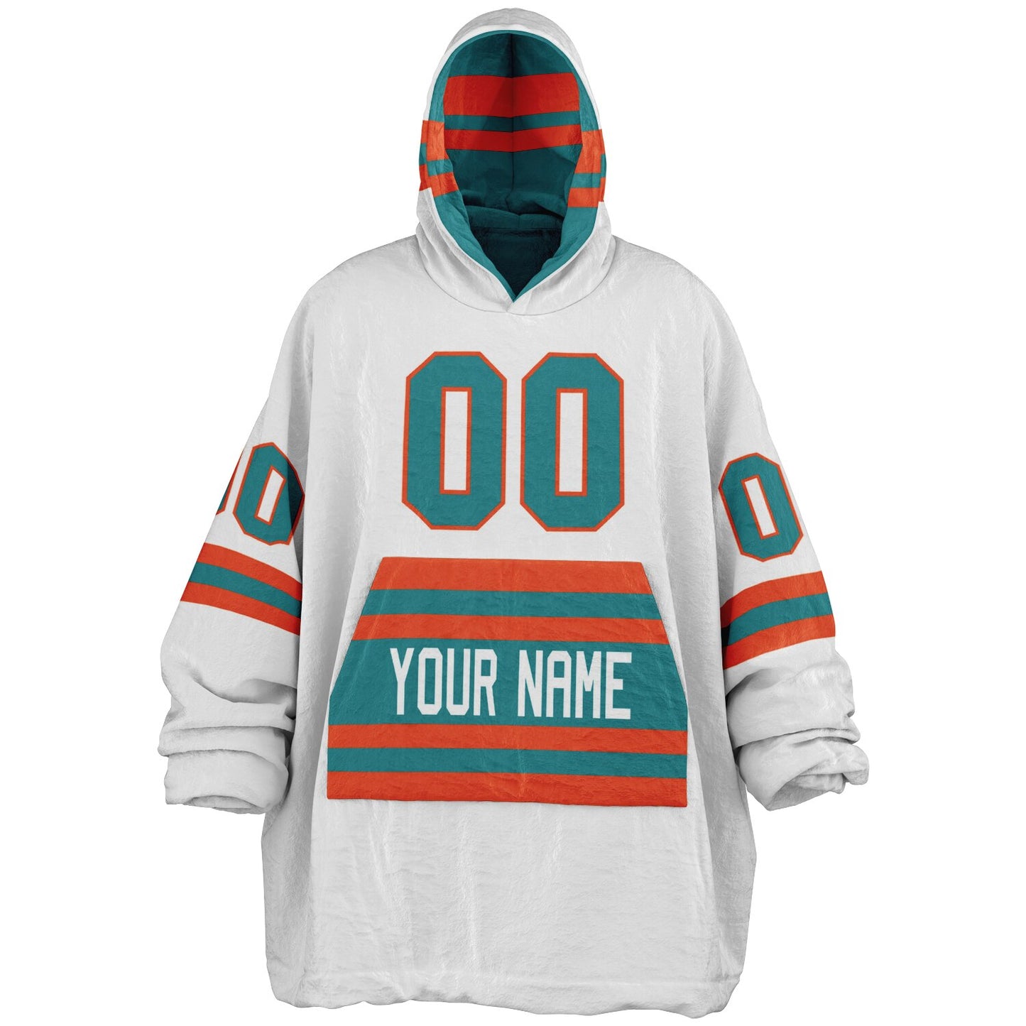 Aqua/Orange Superfan Reversible