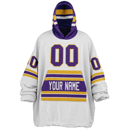 Purple/Gold/White Superfan Reversible